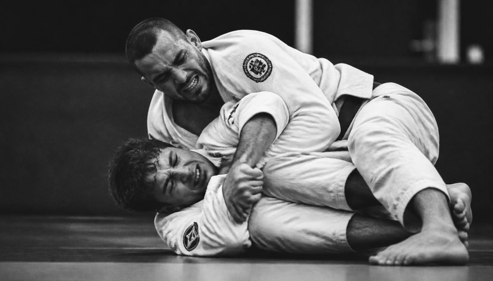 Grappling training